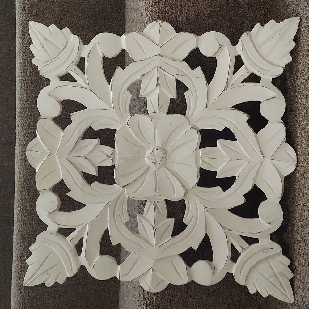wooden wall hanging